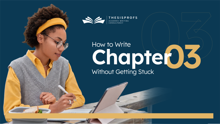 how to write chapter 3 of your thesis